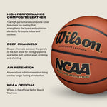 Wilson NCAA Final Four Indoor/Outdoor Basketball - Brown, Size 7 - 29.5"