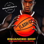 Light-up Basketball - Glow-in-the-Dark - Gifts for Boys - Sports Gear Accessories for Kids - Teens Birthday Gift Age 8-15+ Year Old